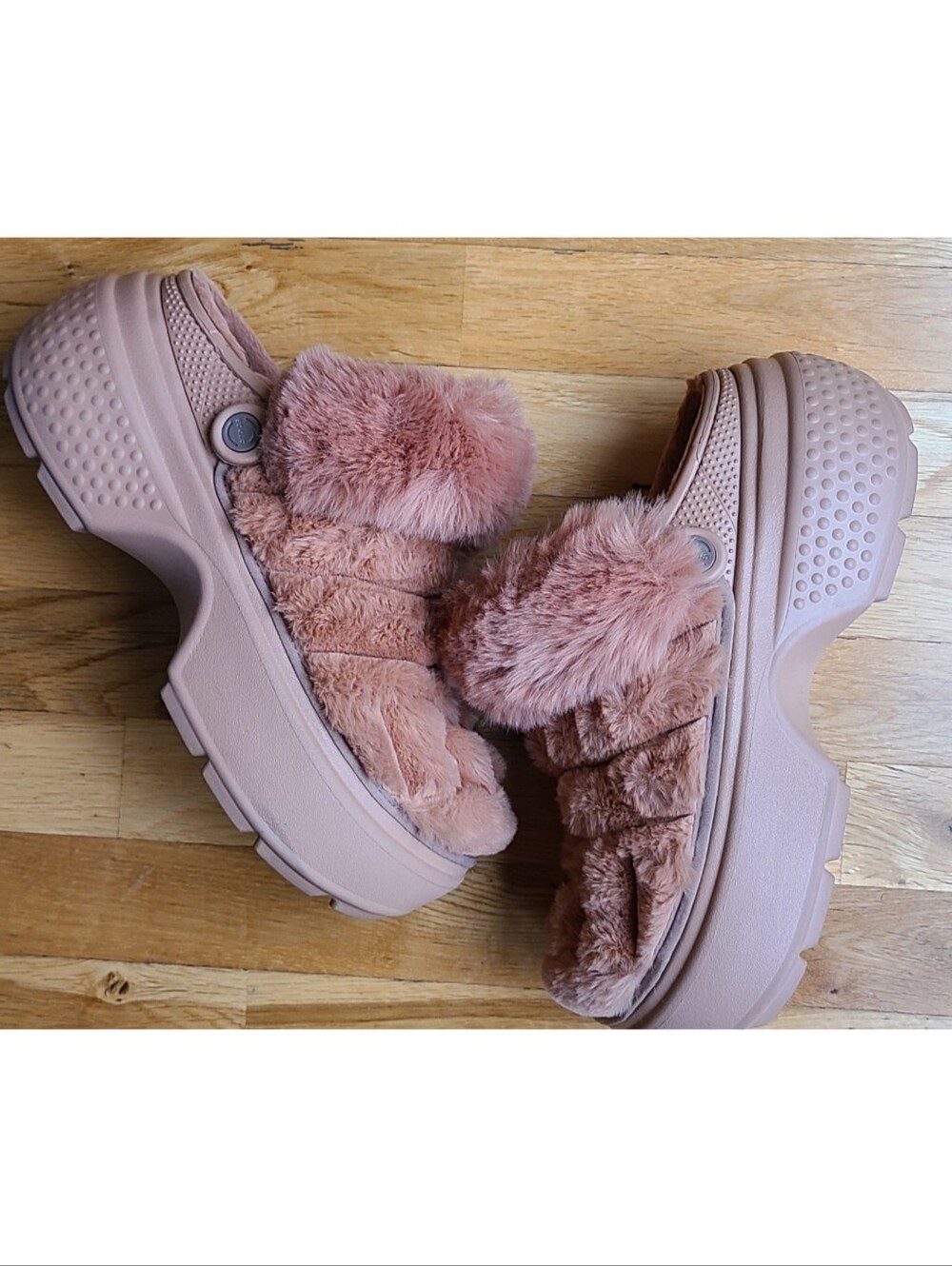 Crocs Unisex-Adult Stomp Quilted Clog Size Women 10/ Men 8 - Picture 13 of 16